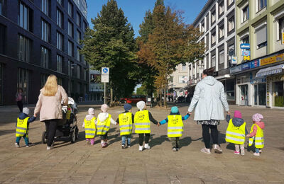 Foto: Kindertagespflege „Kleine Käfer“ in den Räumen der WbI-Geschäftsstelle Oberhausen